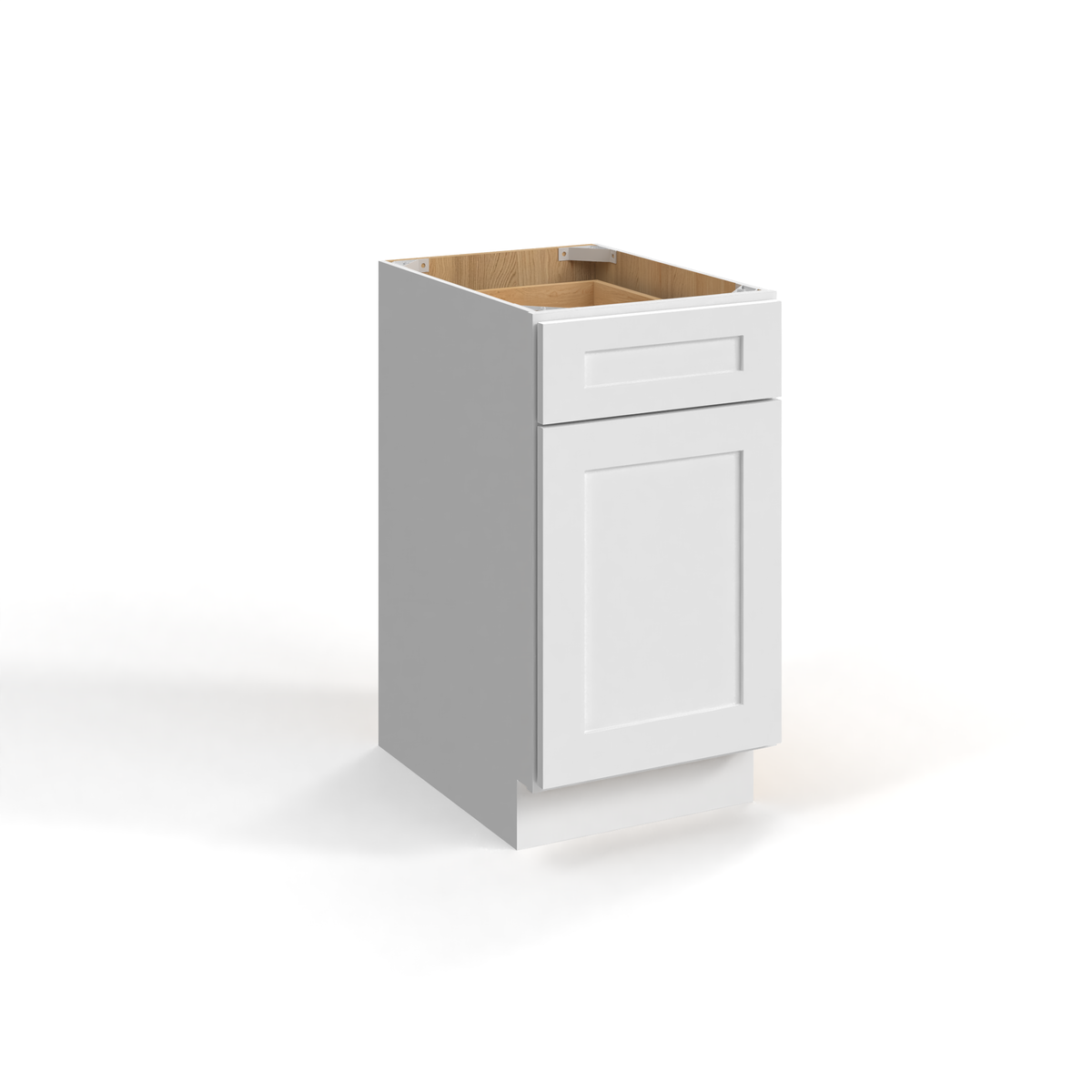 Shaker White 18" Accessory Base Cabinet