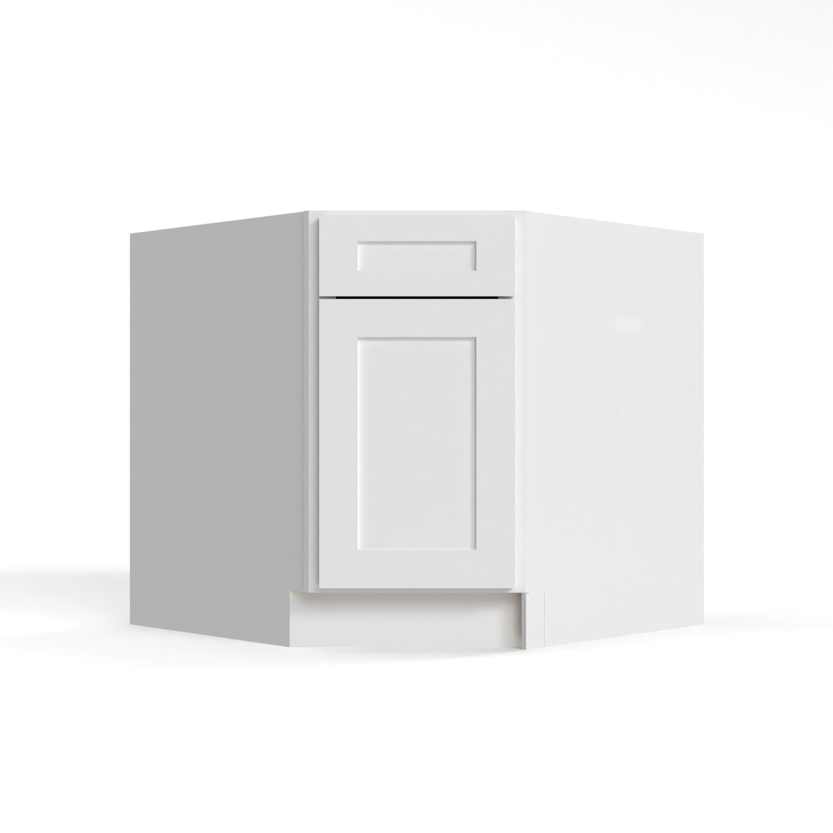 Shaker White 36" Sink Base Cabinet