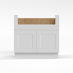 Shaker White 36" Sink Base Cabinet