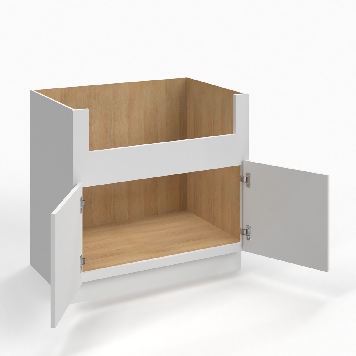 Shaker White 36" Sink Base Cabinet