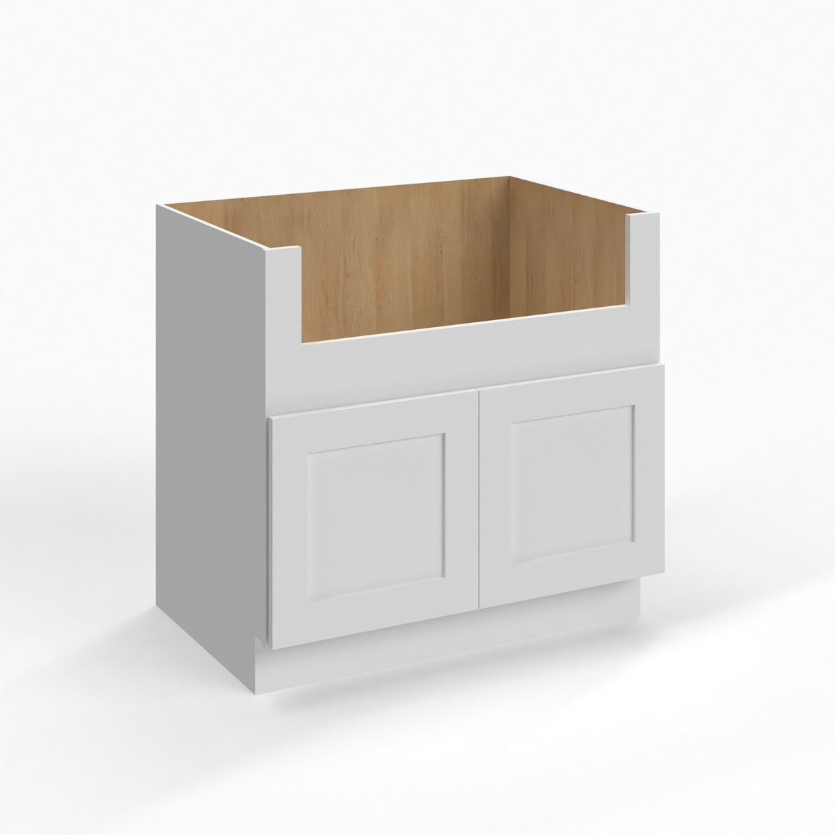 Shaker White 36" Sink Base Cabinet
