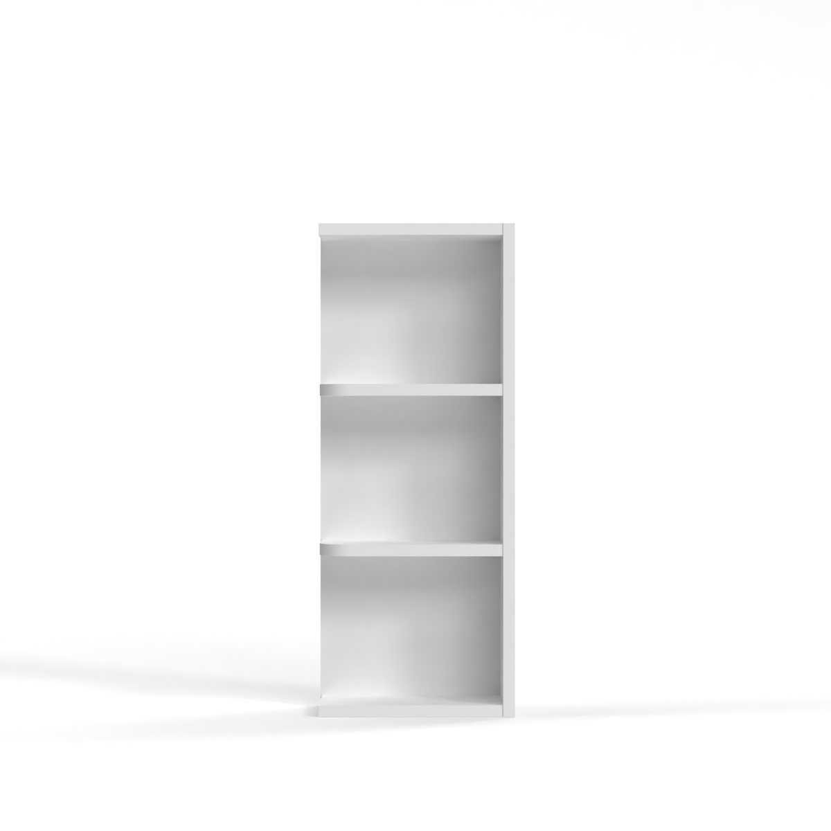 Shaker White 6" Wall End Shelf