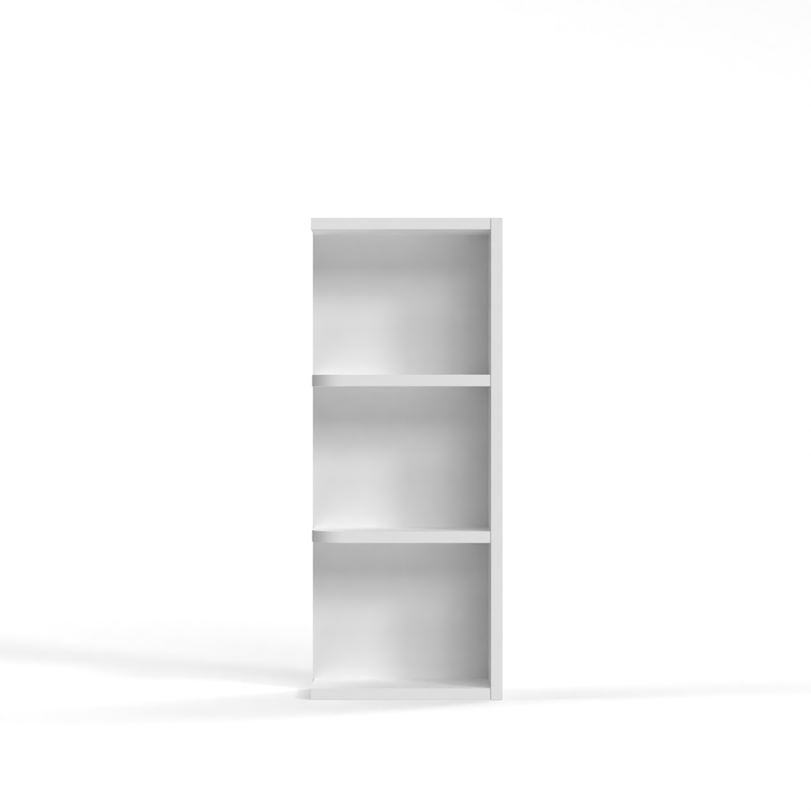 Shaker White 6" Wall End Shelf