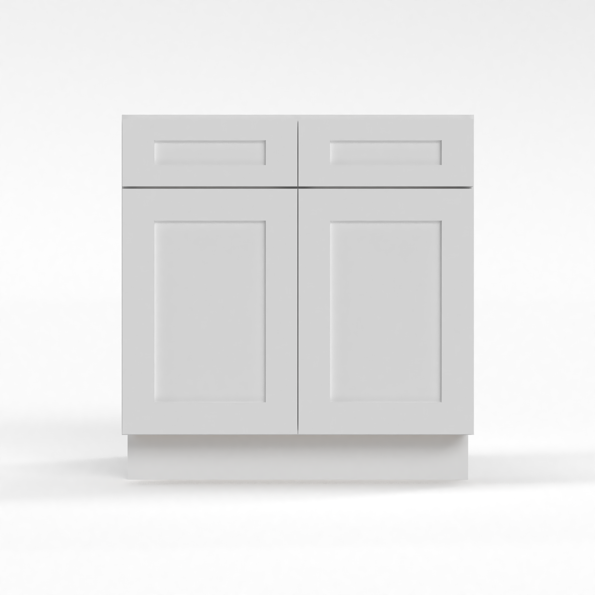 Shaker White 30" Sink Base Cabinet