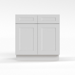 Shaker White 30" Sink Base Cabinet