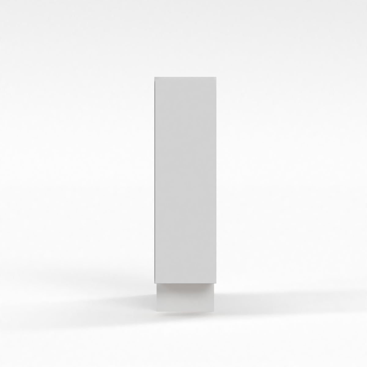 Shaker White 6" Accessory Base Cabinet