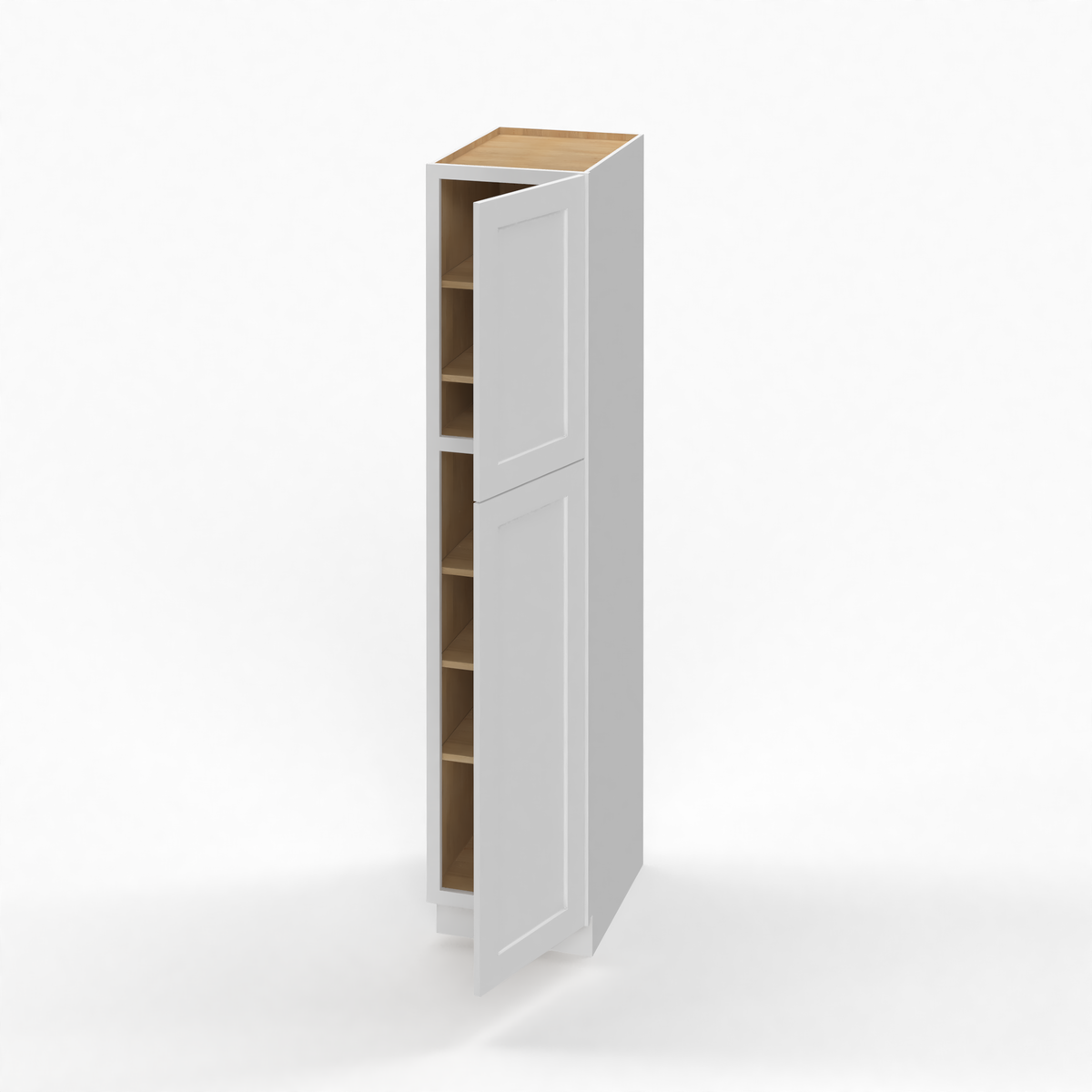 Shaker White 18" Utility Cabinet