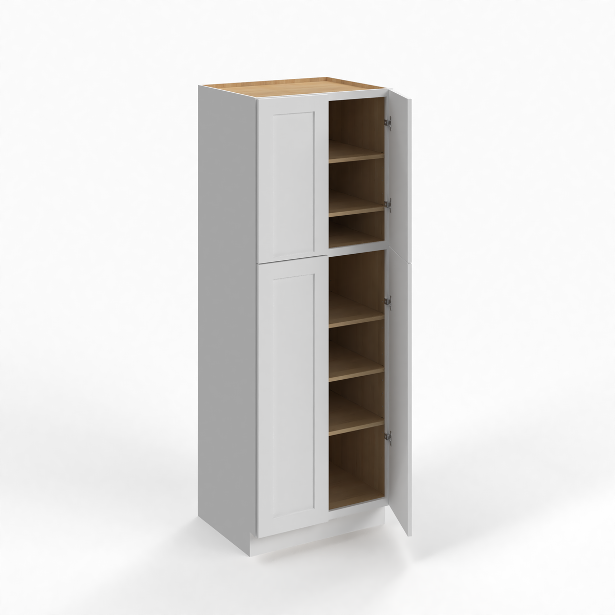 Shaker White 24" Utility Cabinet