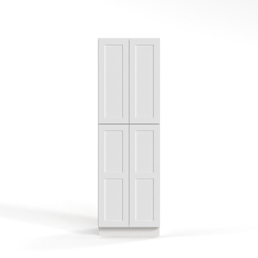 Shaker White 30" Utility Cabinet