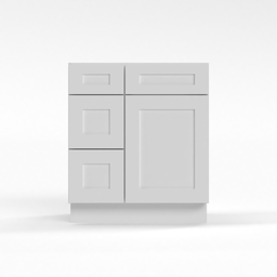 Shaker White 30" Vanity Combo