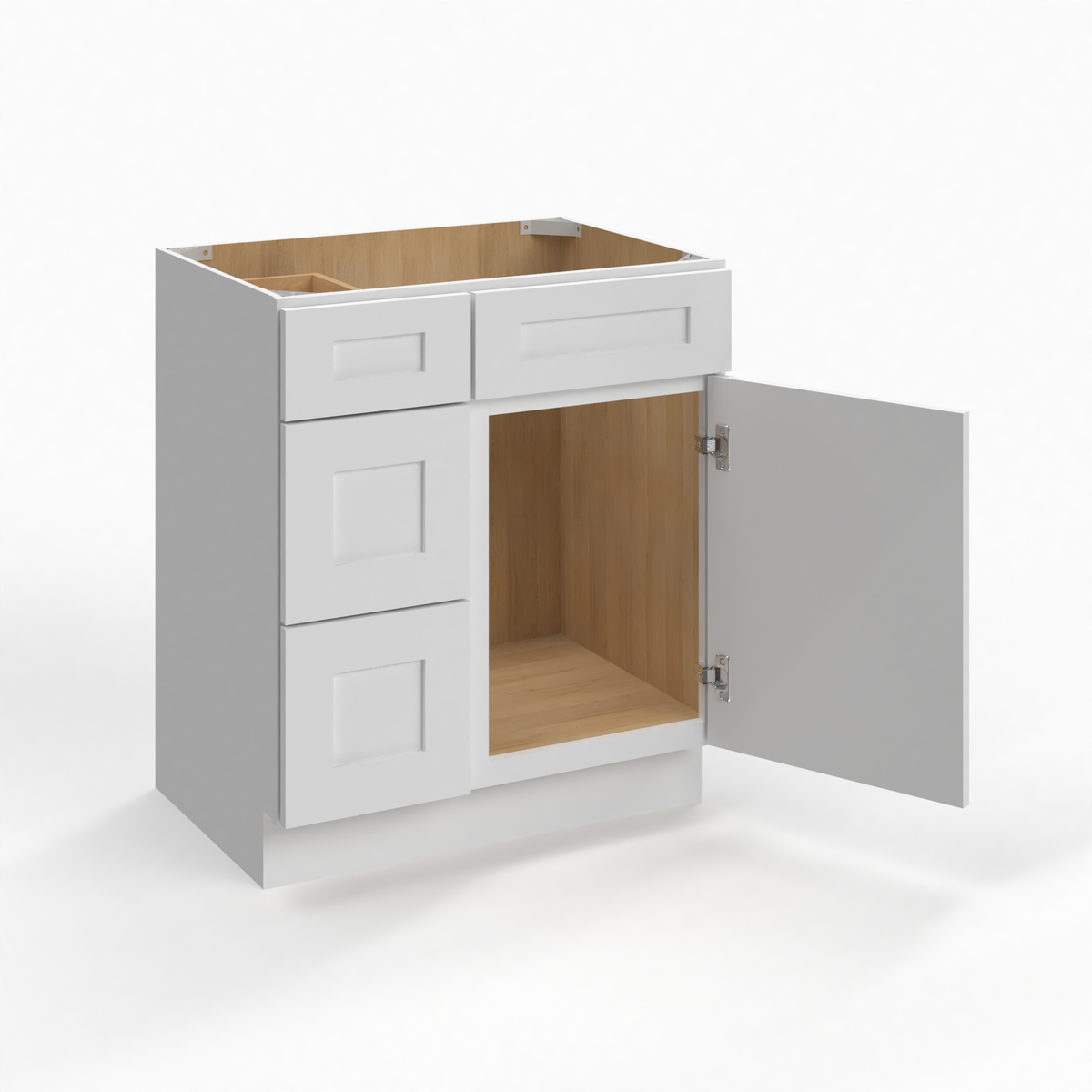 Shaker White 30" Vanity Combo