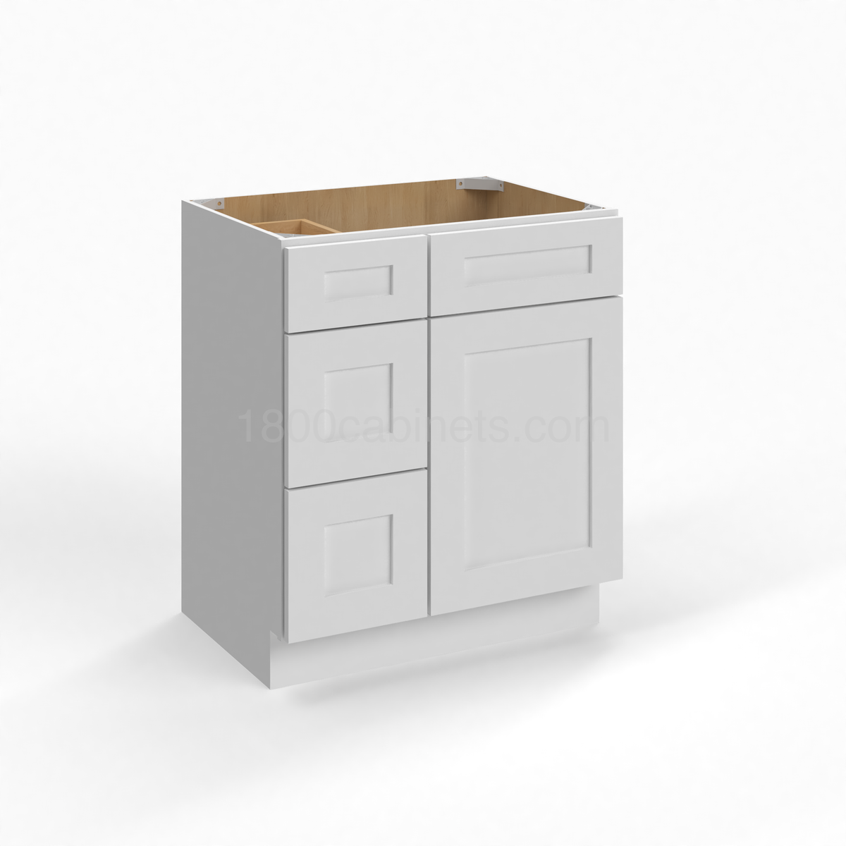 Shaker White 30" Vanity Combo