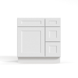 Shaker White 33" Vanity Combo