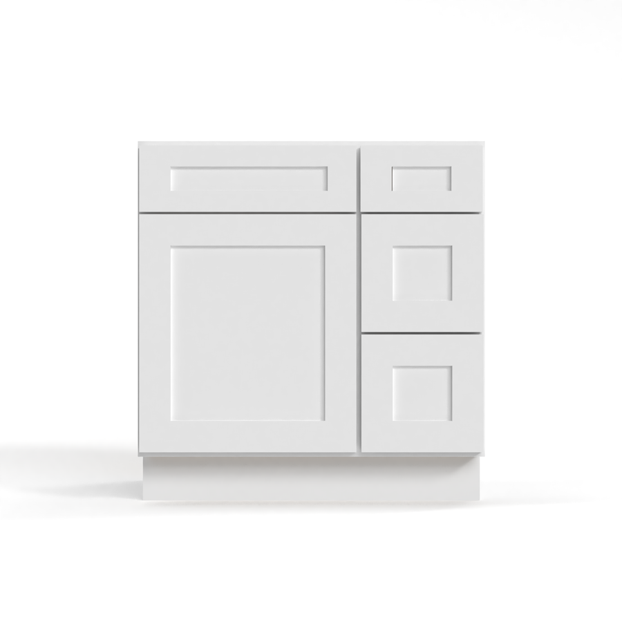 Shaker White 33" Vanity Combo