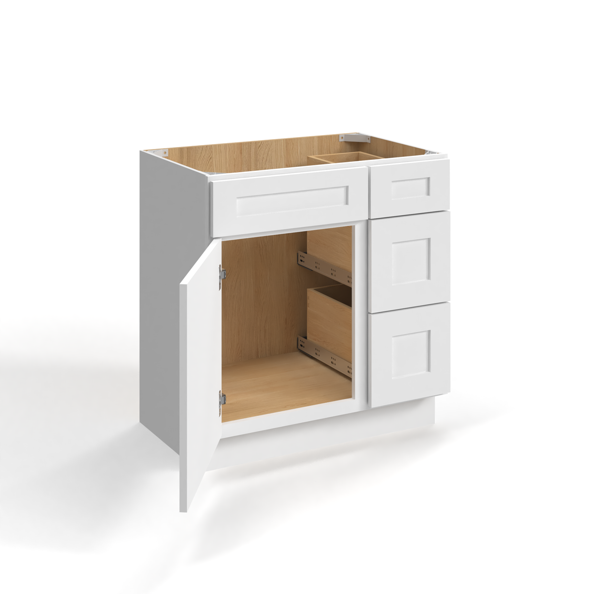 Shaker White 33" Vanity Combo
