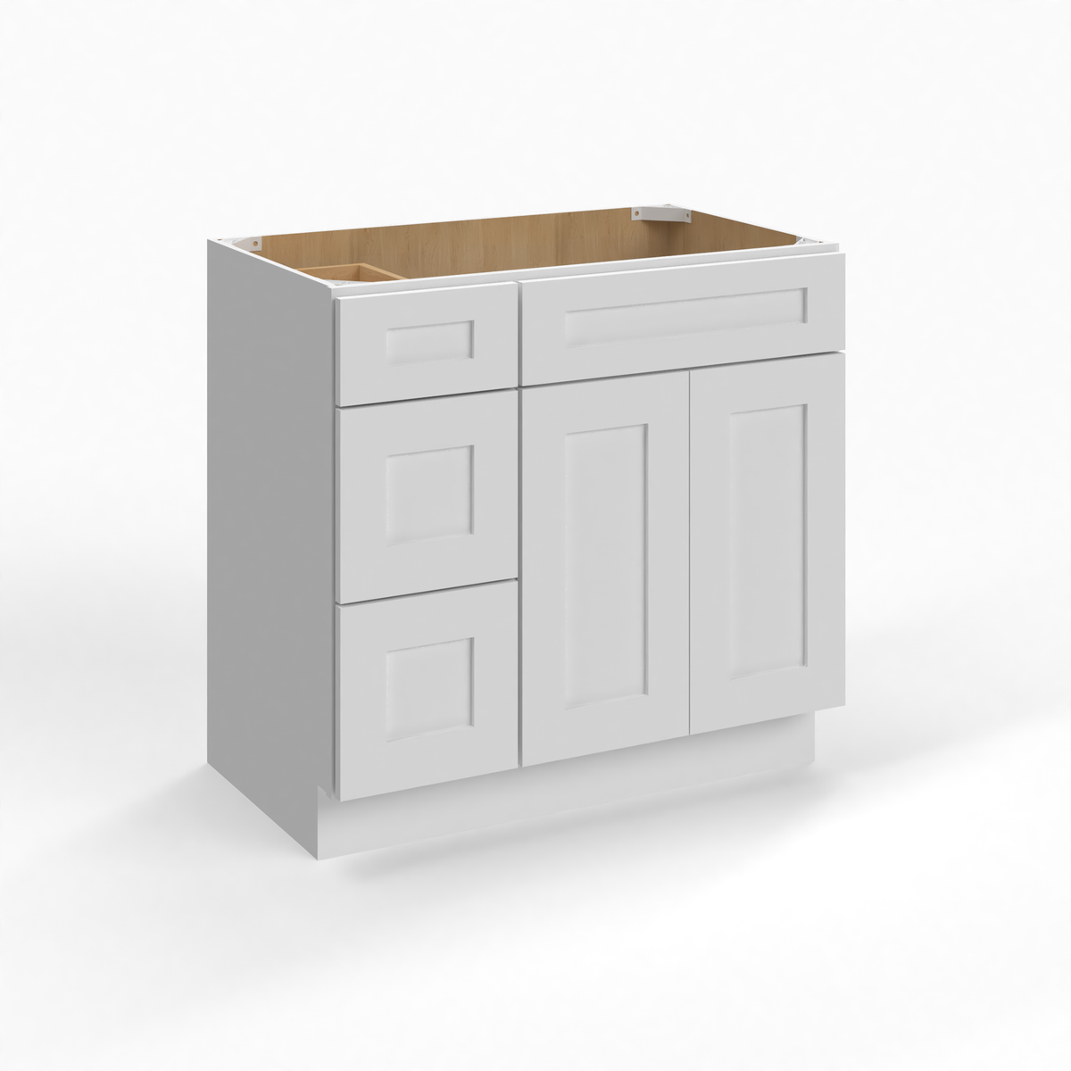 Shaker White 36" Vanity Combo
