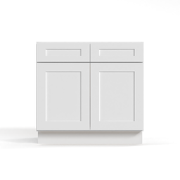 Shaker White 30" Vanity Sink Base