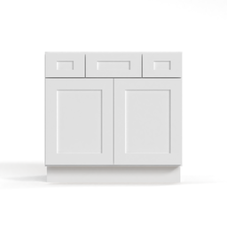 Shaker White 36" Vanity Combo