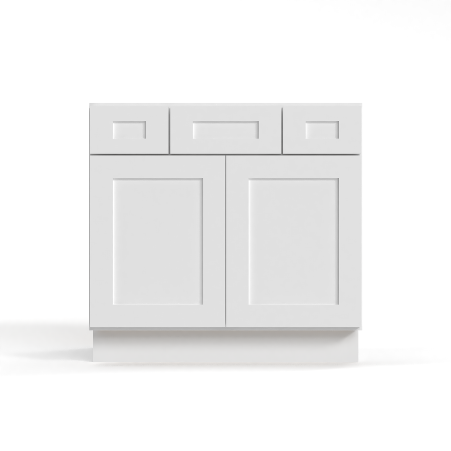 Shaker White 36" Vanity Combo