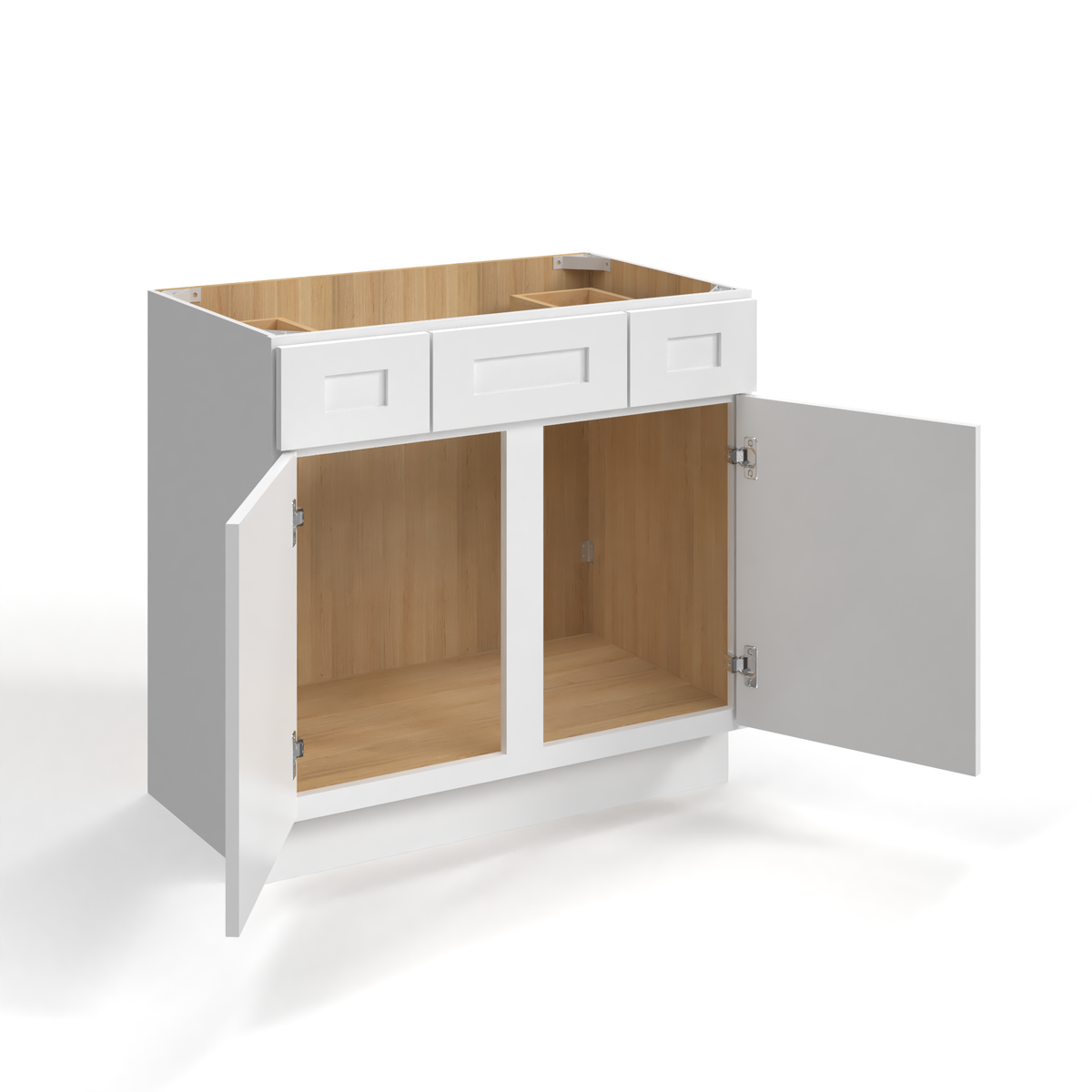 Shaker White 36" Vanity Combo