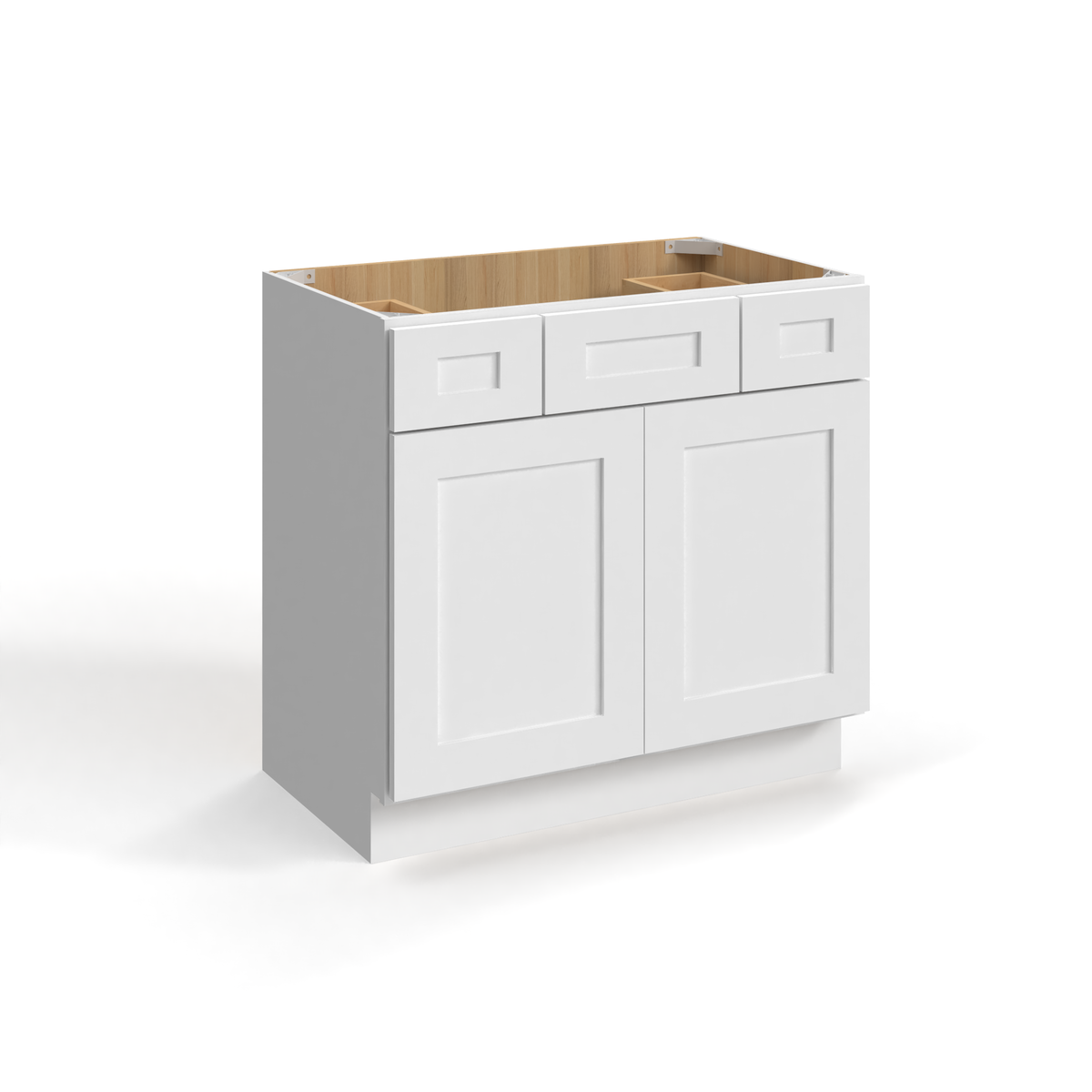 Shaker White 36" Vanity Combo