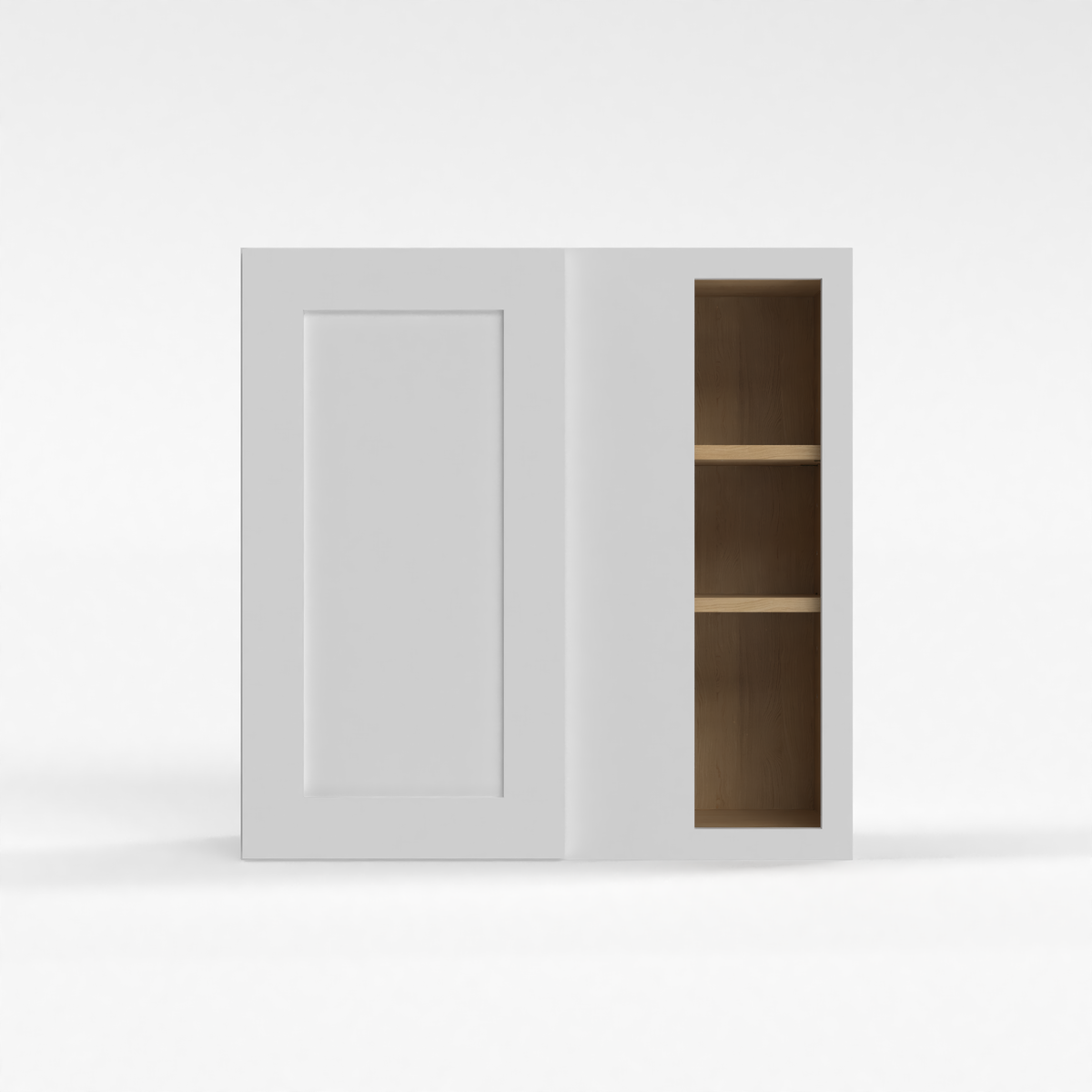 Shaker White 24" Blind Corner Wall Cabinet
