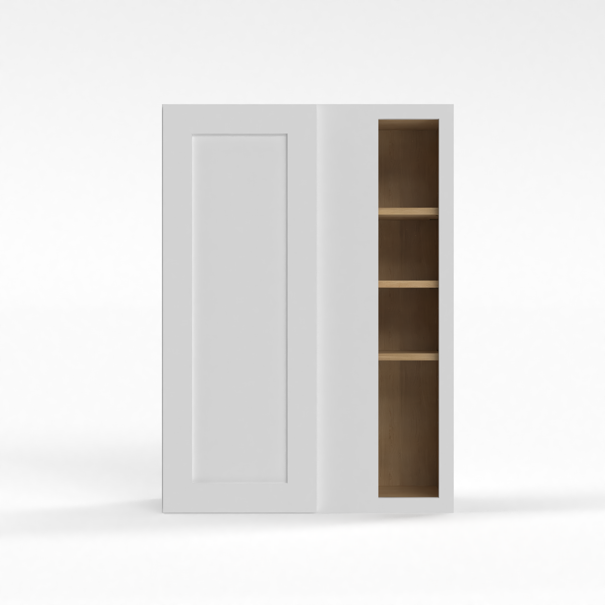 Shaker White 24" Blind Corner Wall Cabinet