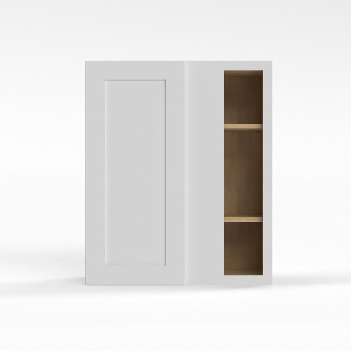 Shaker White 27" Blind Corner Wall Cabinet