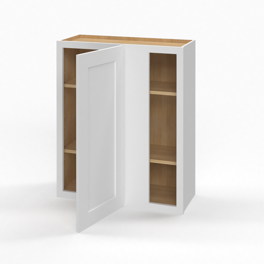 Shaker White 27" Blind Corner Wall Cabinet