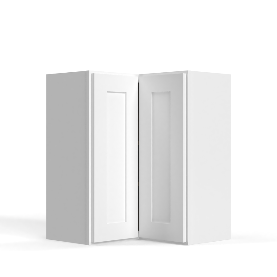 Shaker White 24" Easy Reach Wall Cabinet