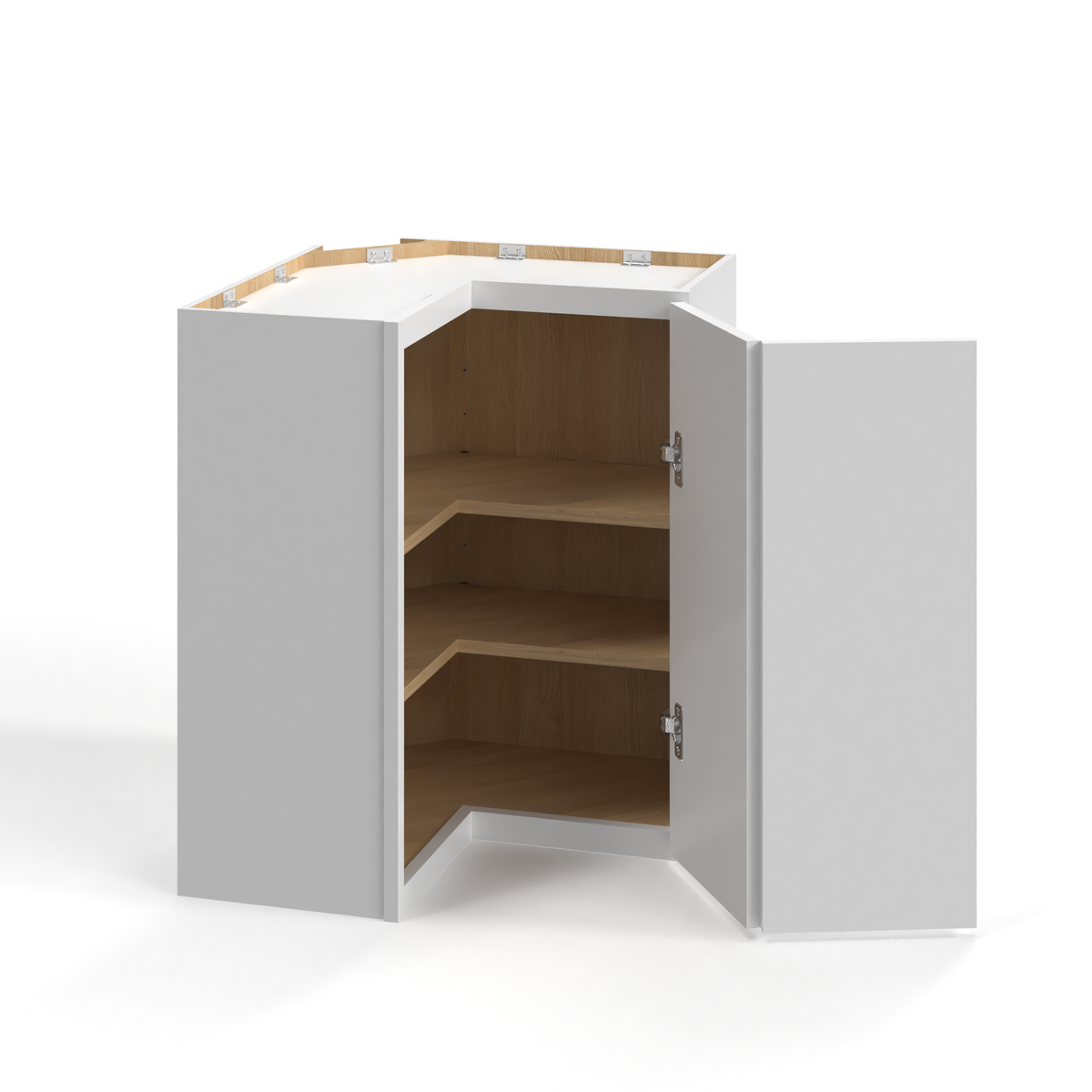 Shaker White 24" Easy Reach Wall Cabinet