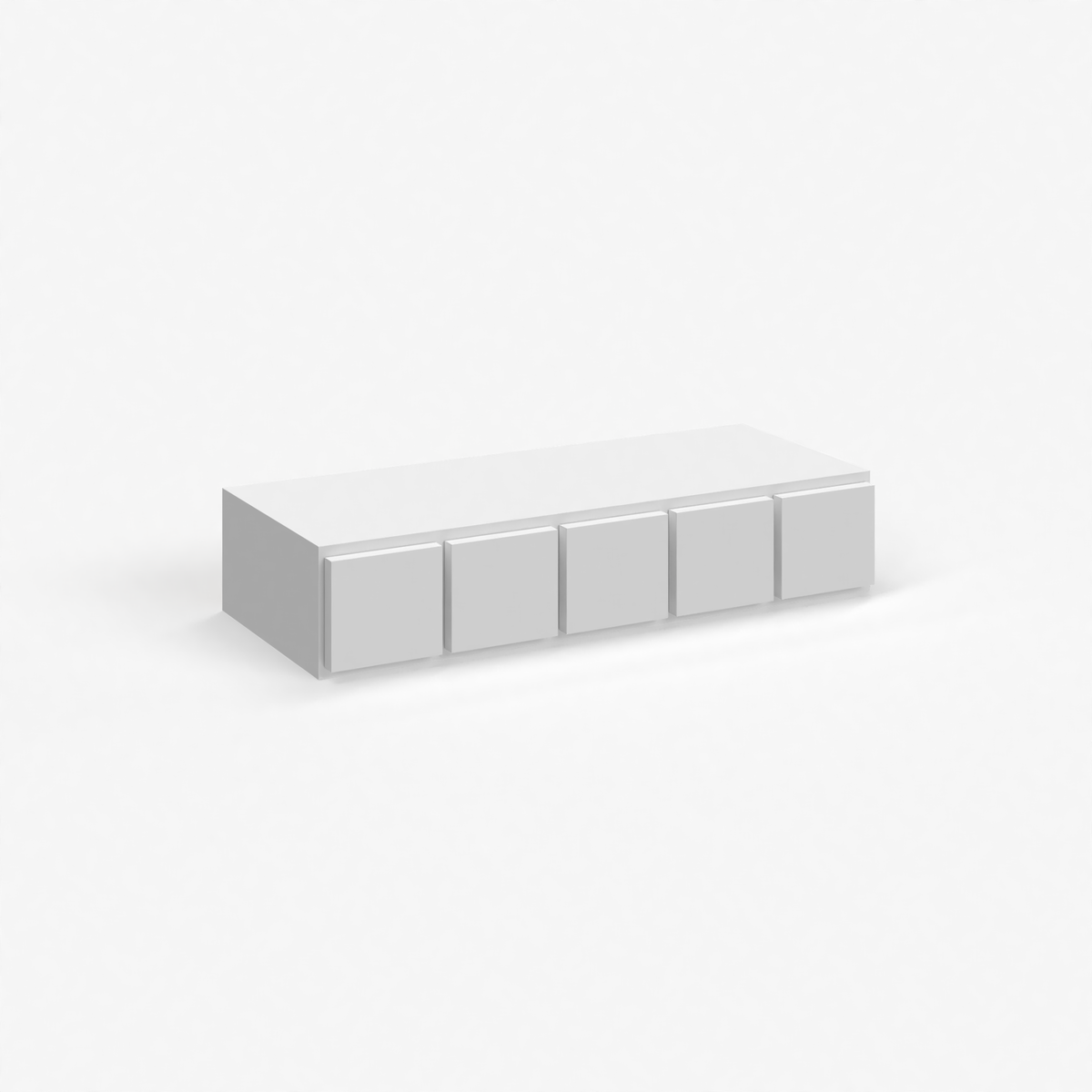 Shaker White 30" Wall Spice Drawer